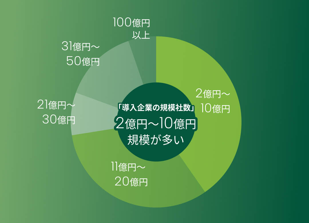 企業規模分析円グラフ